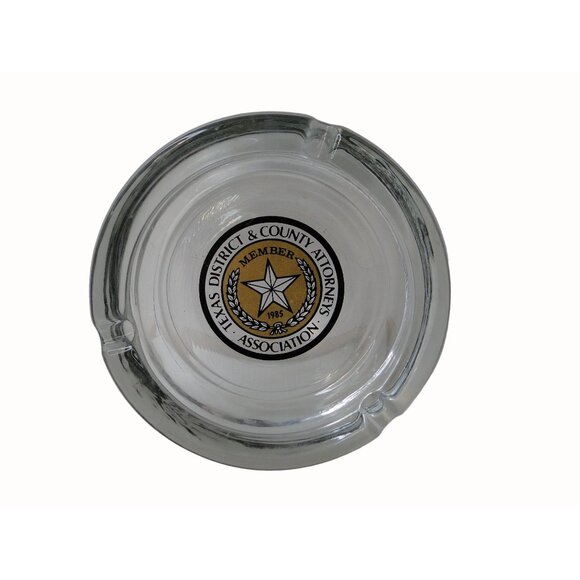 Texas District & County Attorneys Association Ashtray 1985 - Picture 3 of 6